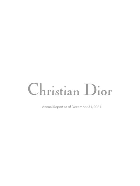 dior annual report 2019 pdf|dior annual report 2023.